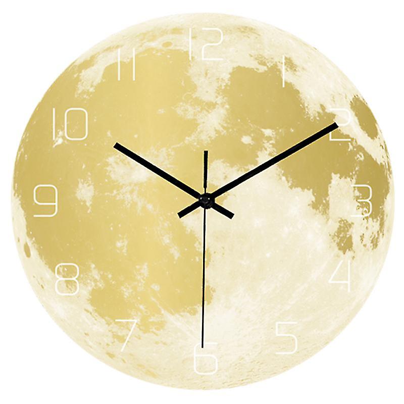 1pcs Glowing Wall Clock
