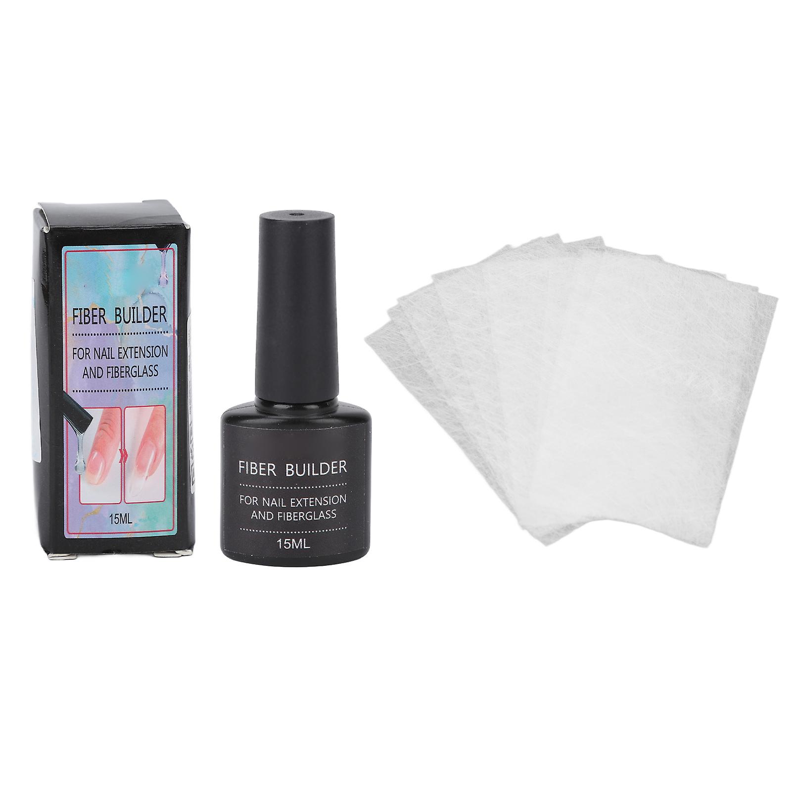 Nail Extension Builder Glue Professional UV Extension Glue for Acrylic Nails Long Lasting Curing Needed