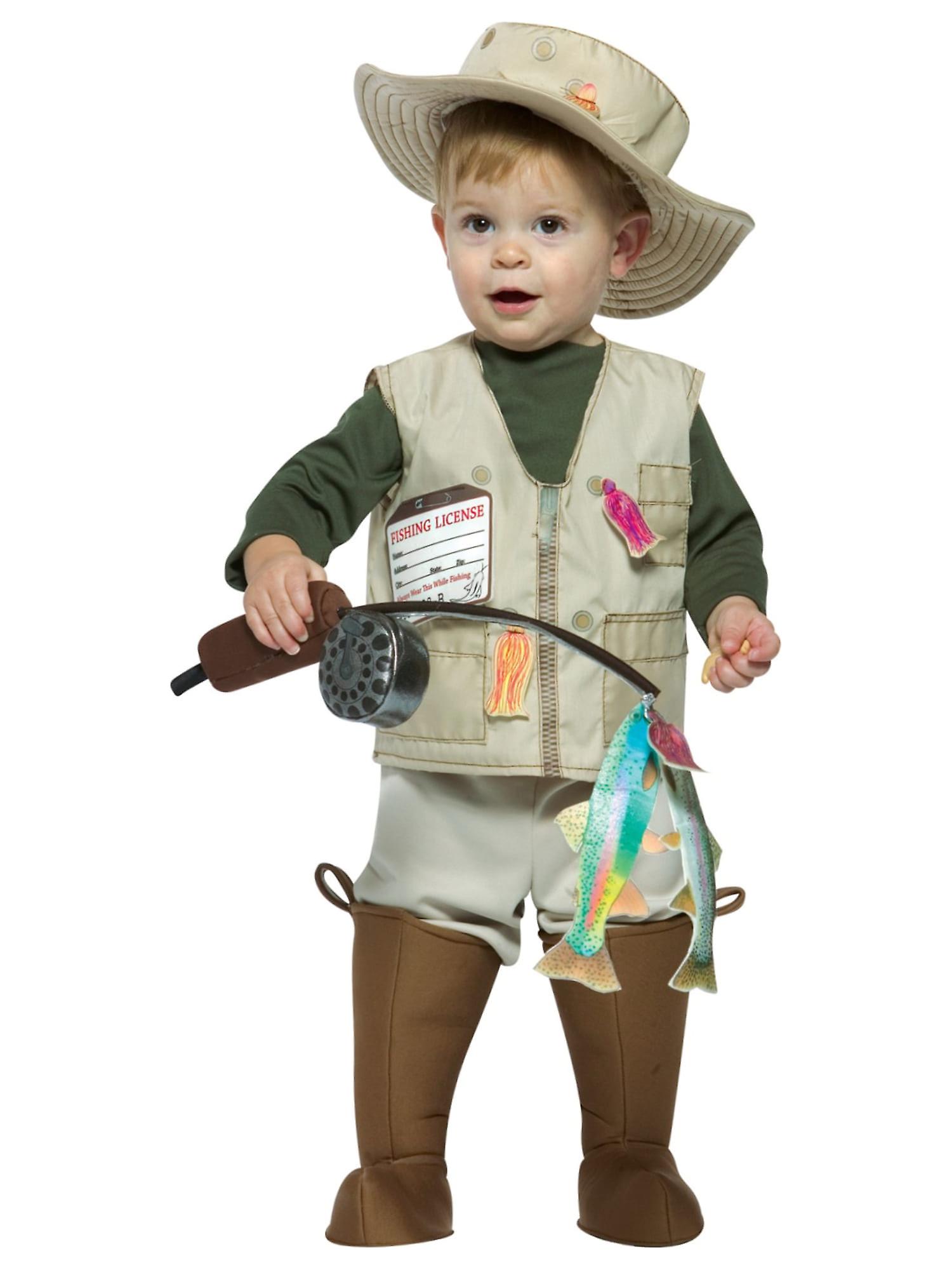 未来渔夫费舍尔职业图书周婴儿幼儿男孩服装 18-24M