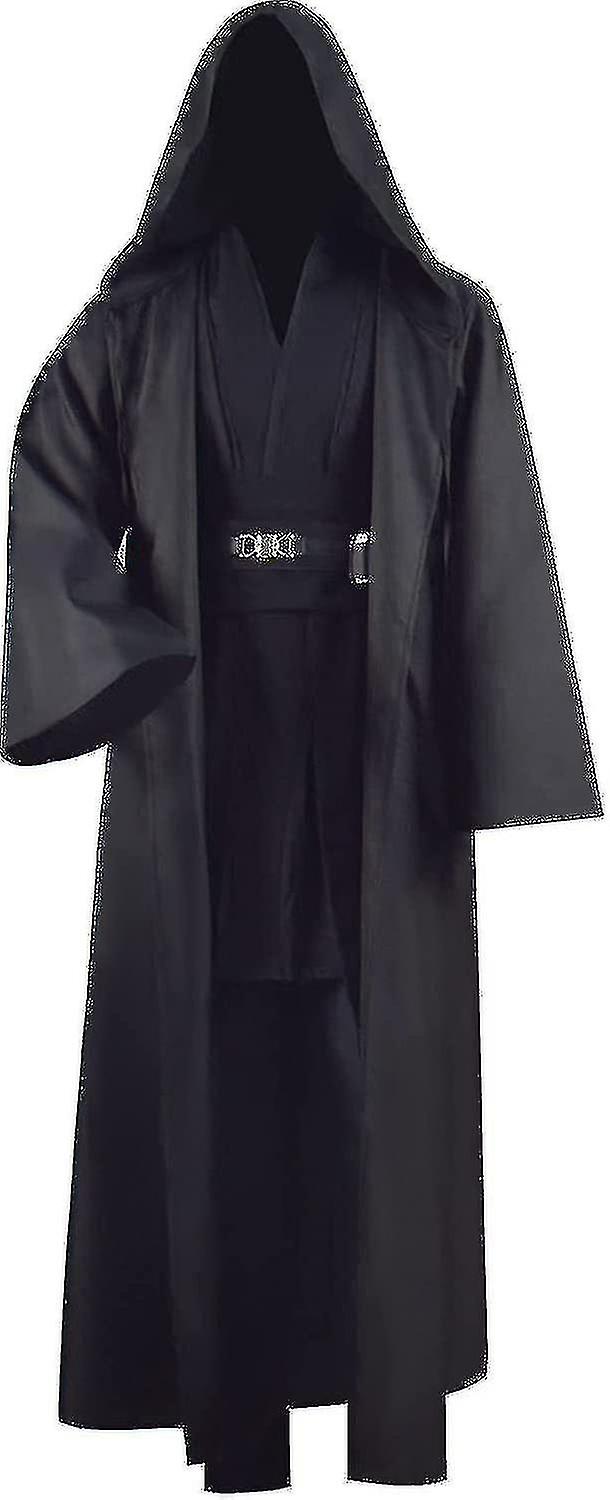 Κοστούμι χιτώνα ενηλίκων για στολή Jedi Skywalker κοστούμι κουκούλα ρόμπα μανδύα σετ ομοιόμορφες εκδόσεις