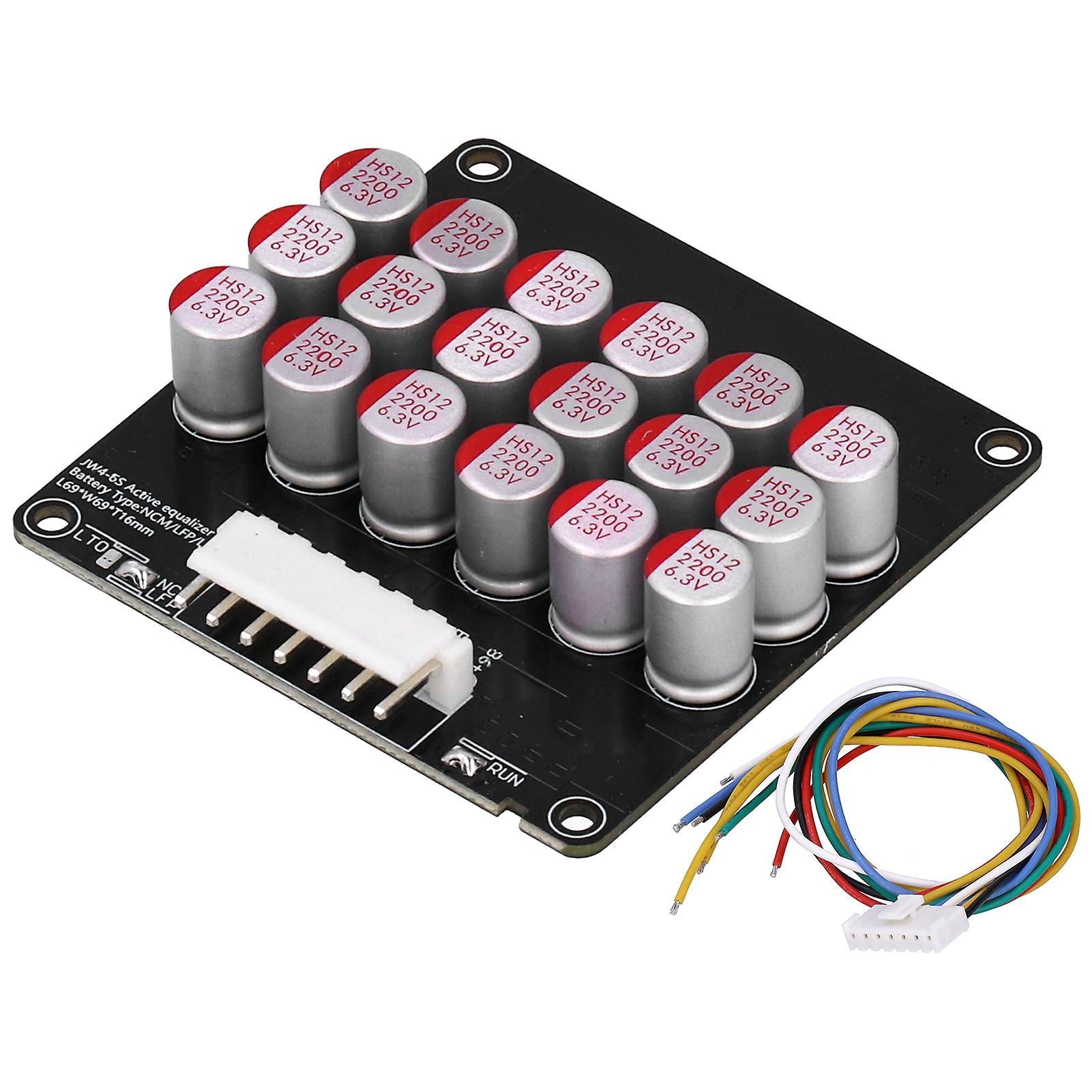 Three Series Connection Lithium Battery Cell 3S‑6 Balancer Battery Active Equalizer