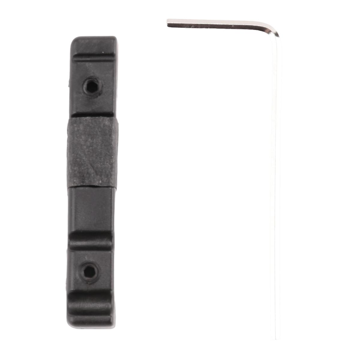 Adjustable Pom Nut Slotted For 5 Strings Replacement Parts Black