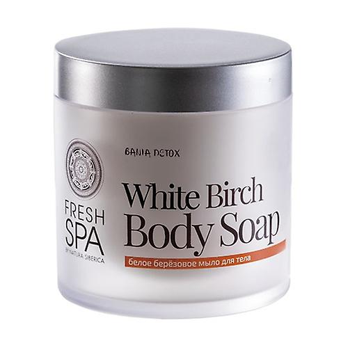 White Birch Nutritious Body Soap 400 ml of cream
