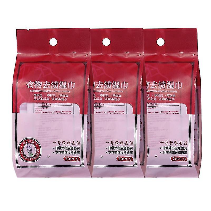 1-3pcs Fleckenentfernung Feuchttücher, Kleidung Fleckenentfernung Tücher, Kleidung Fleckenentfernung Tücher