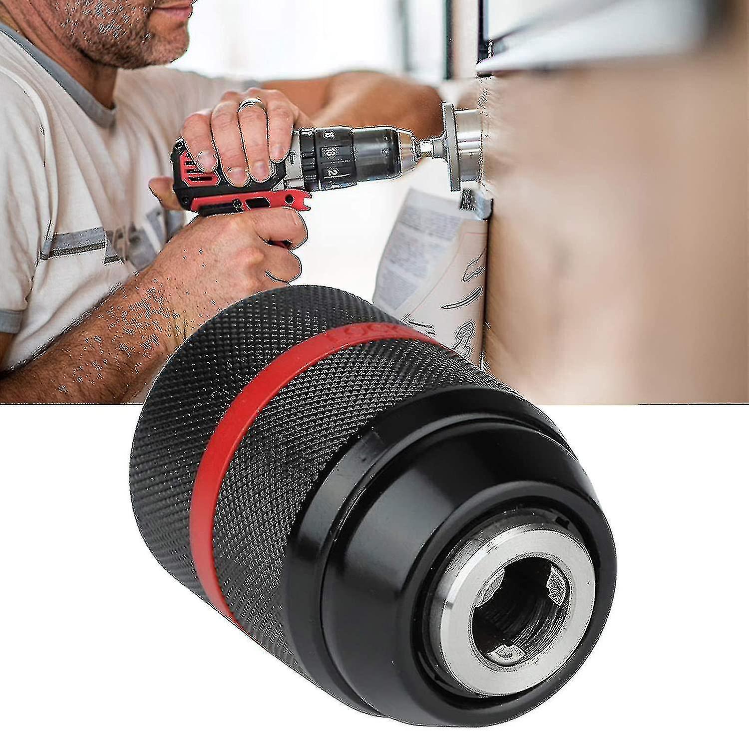 Self-tightening Drill Chuck, Keyless Hand Drill Chuck, 1/2-20unf Mount