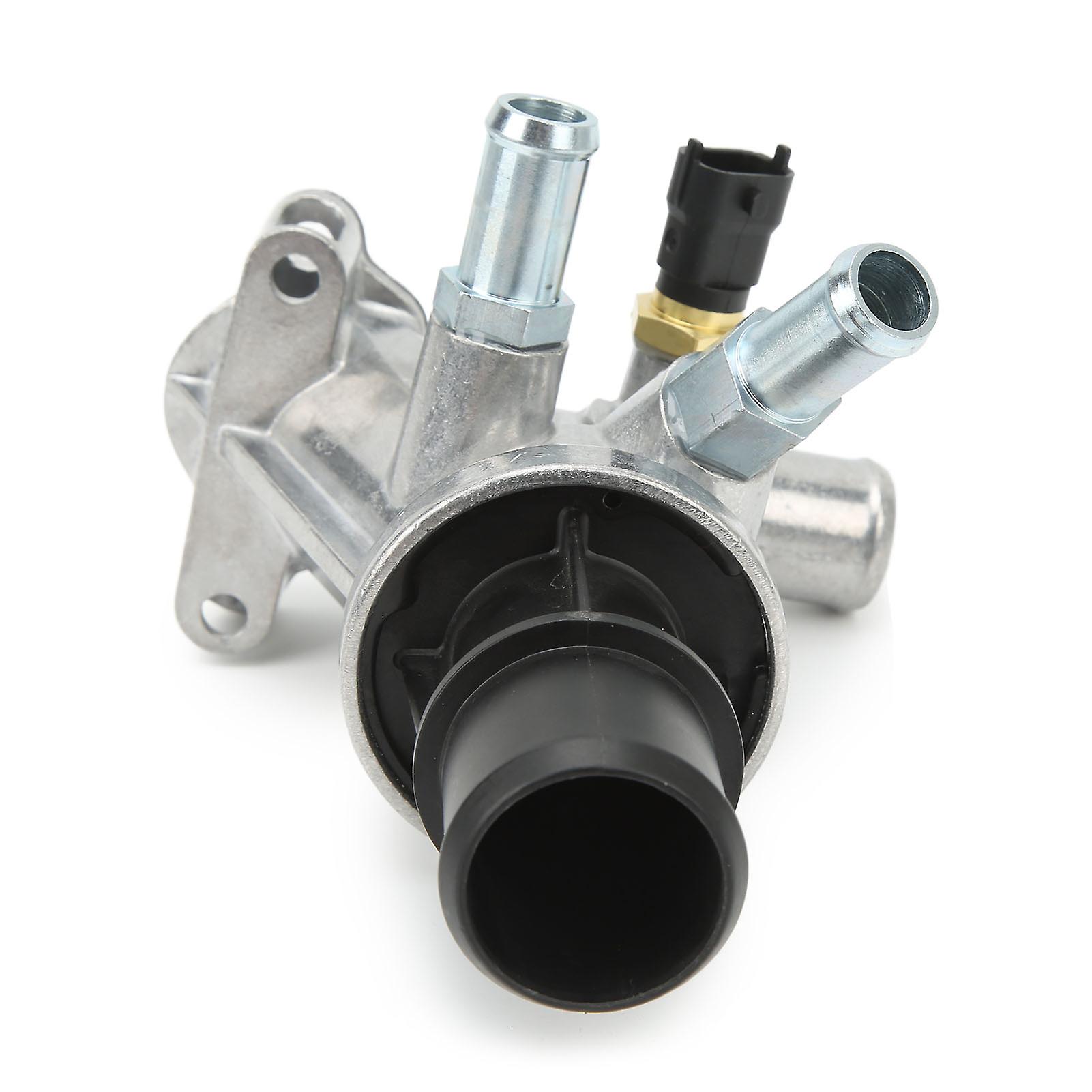 Thermostat Assembly 68028074AA Engine Coolant Thermostat Water Housing Kit Replacement for DODGE NITRO 2007‑2009 