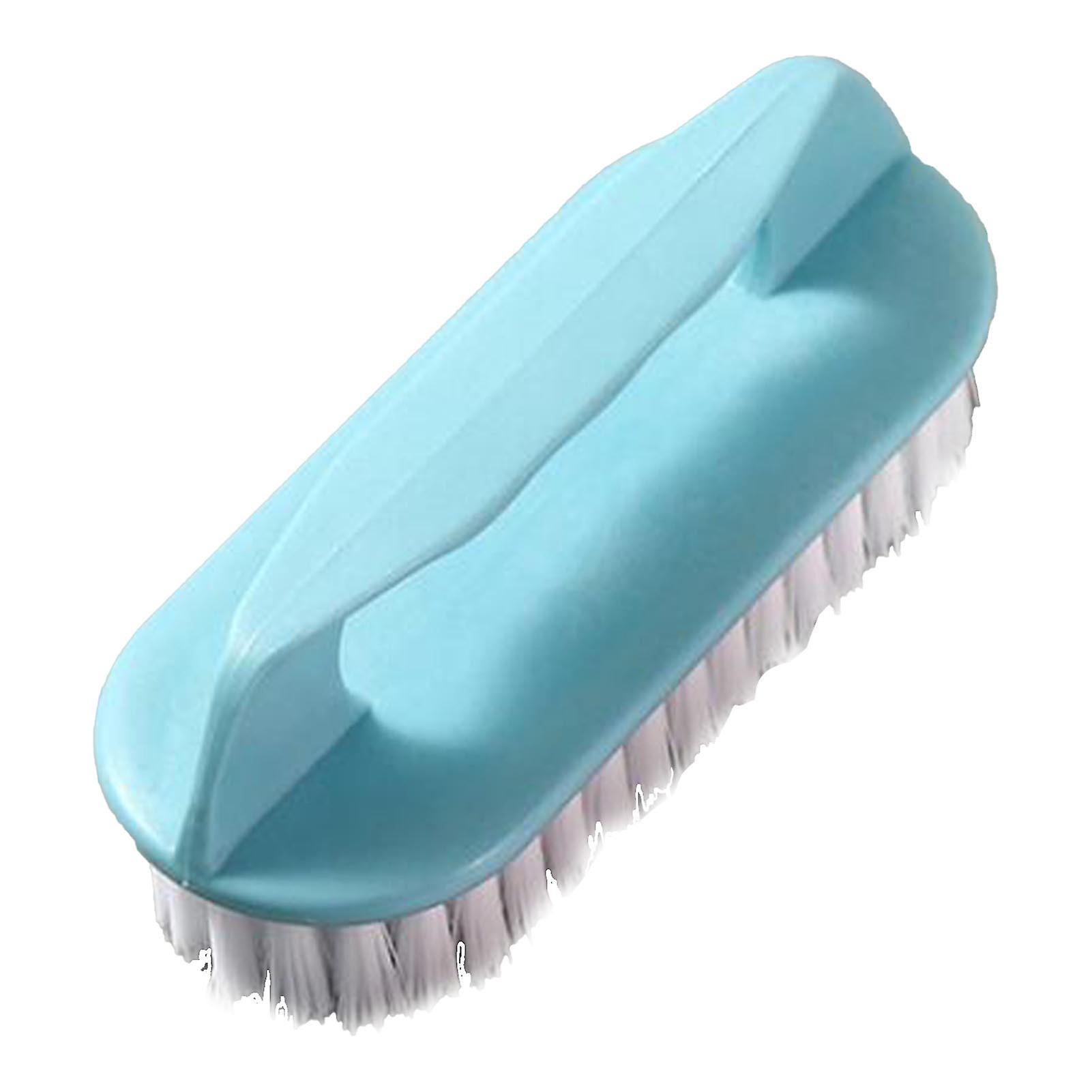 Laundry Brush Household Soft Bristle Multifunctional Plastic Shoe Cleaning Brush Blue