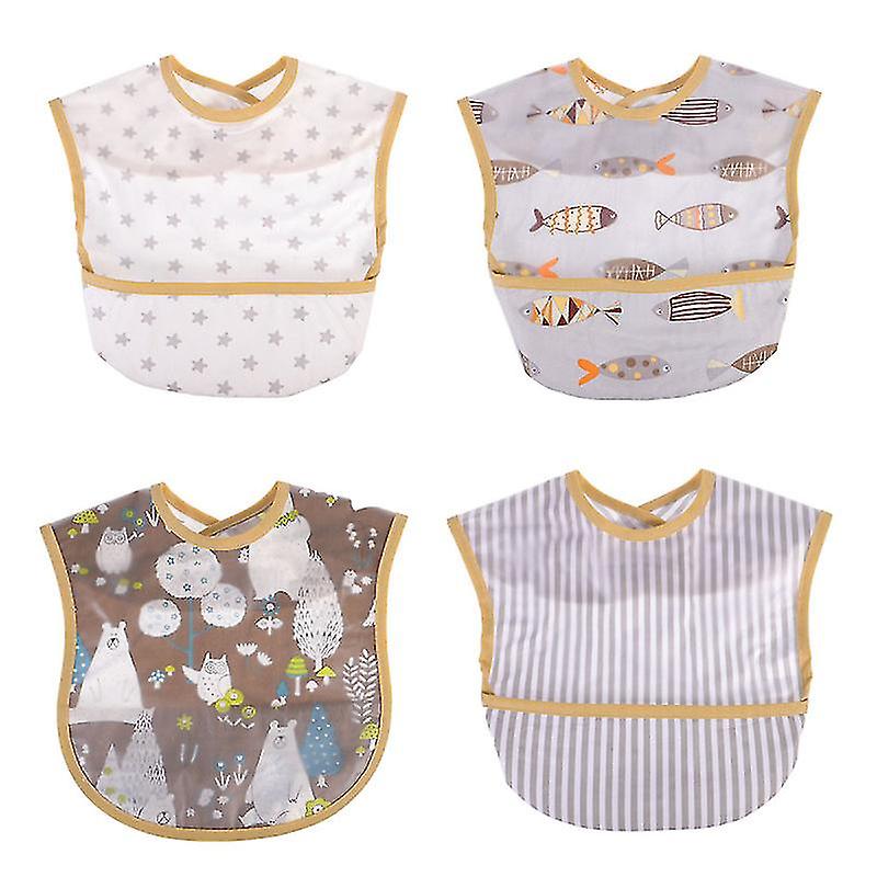 4pcs Baby Bibs
