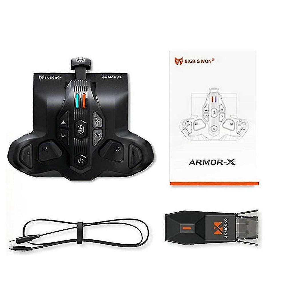 Armor-x pro extension key rear paddle for xbox series x/s controller wireless back button attachment