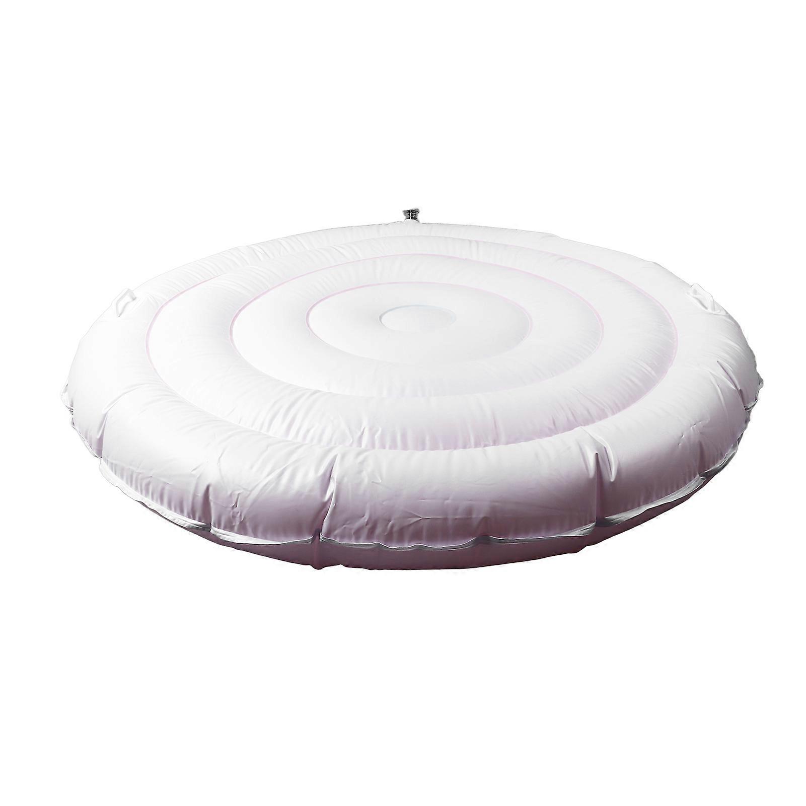 4.5ft oppblåsbart badestampdeksel PVC rund universell rask inflasjonsisolert badestamplokk for utendørs oppblåsbar badestamp