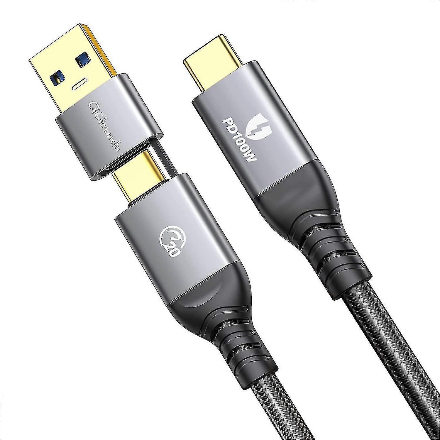 20gbps Usb 3.2 Gen 2x2 Data Cable - 2m - Supports 4k Video & 100w Fast Charging For Macbook, Usb-c M