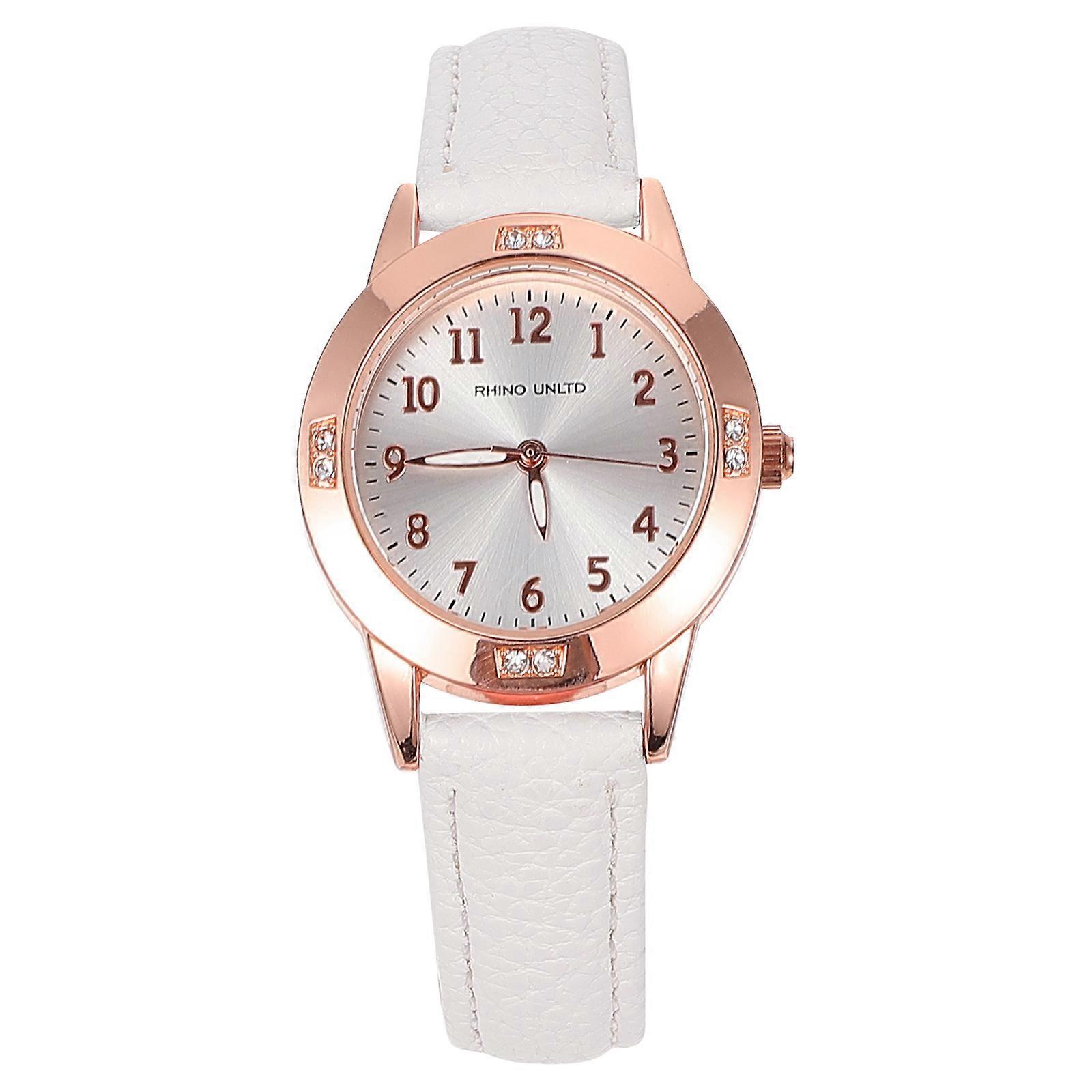 1 pc práctico reloj de pulsera exquisito para niñas reloj impermeable de moda
