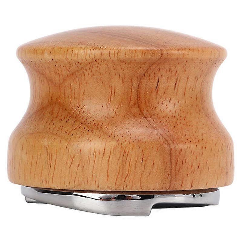 Coffee Press Distributor Wooden Handle Lightweight Simple Operation Robust Coffee Leveler Hot