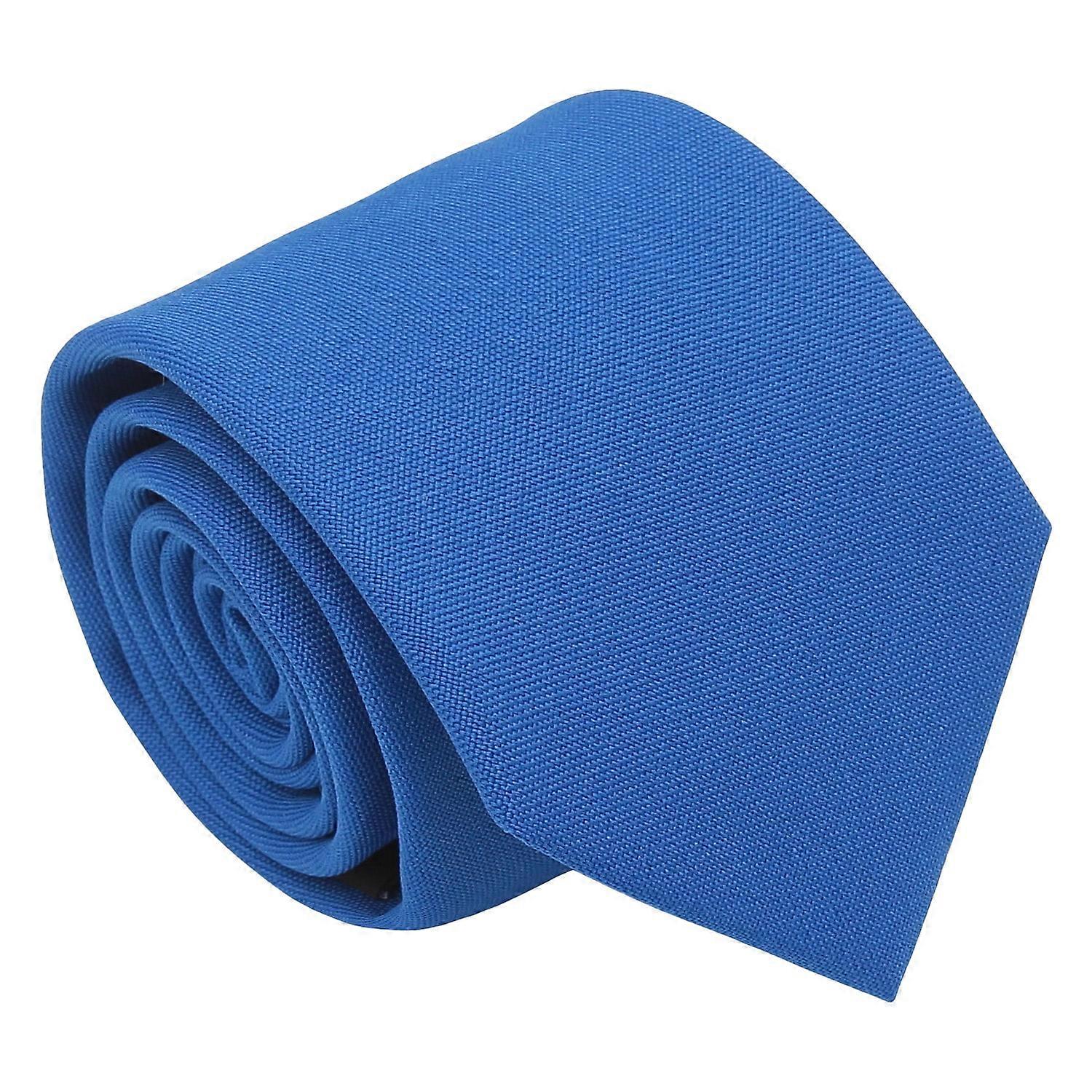 Royal Blue Plain Matte Tie