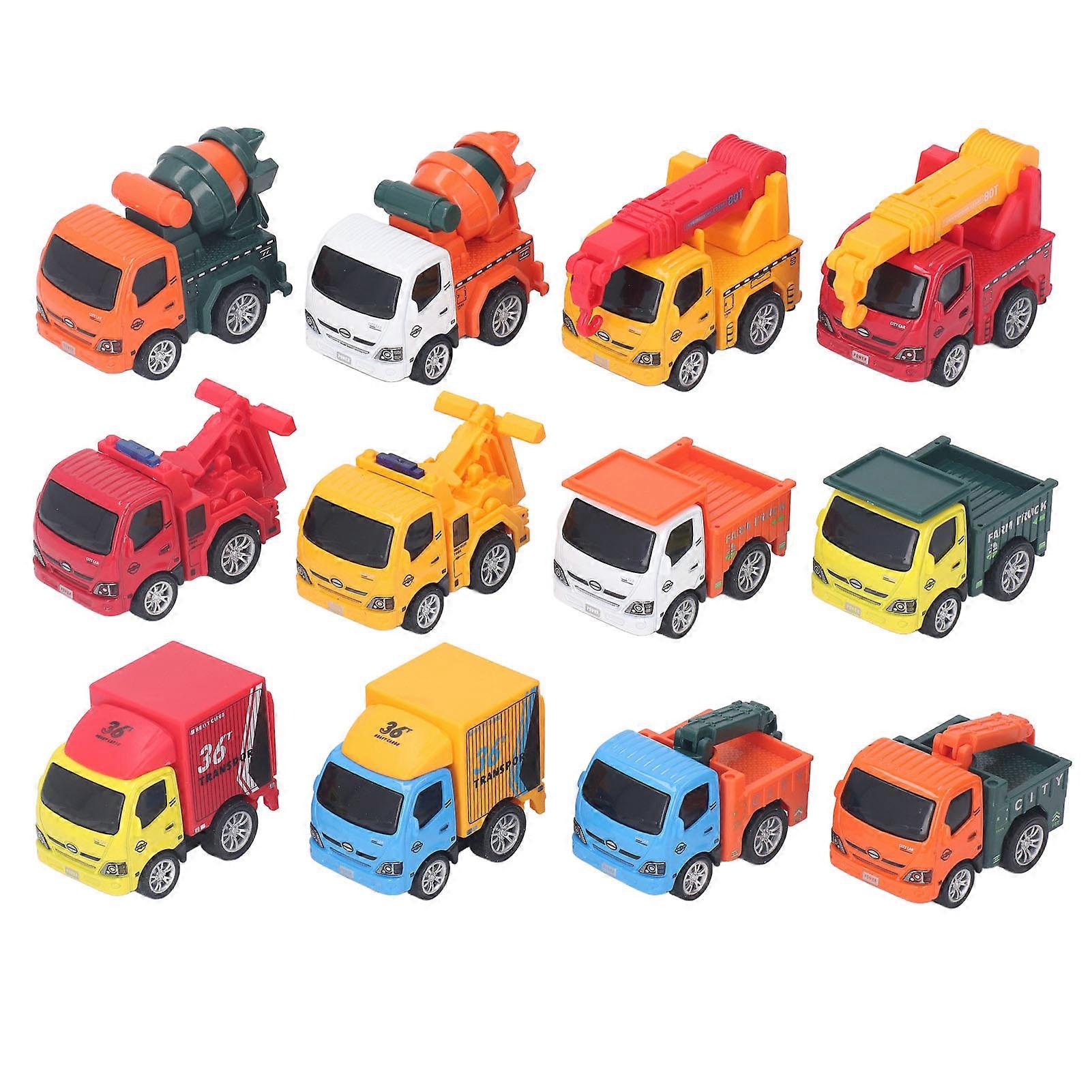 Engineering Vehicle Models Alloy Fine Workmanship Pull Back Construction Model Car Toys