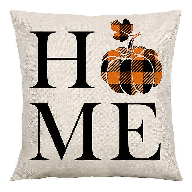 Thanksgiving kuddfodral linne höst soffa örngott sovrum kudde
