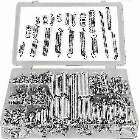 Traction And Compression Springs Spring Assortment Box - 200 Pieces