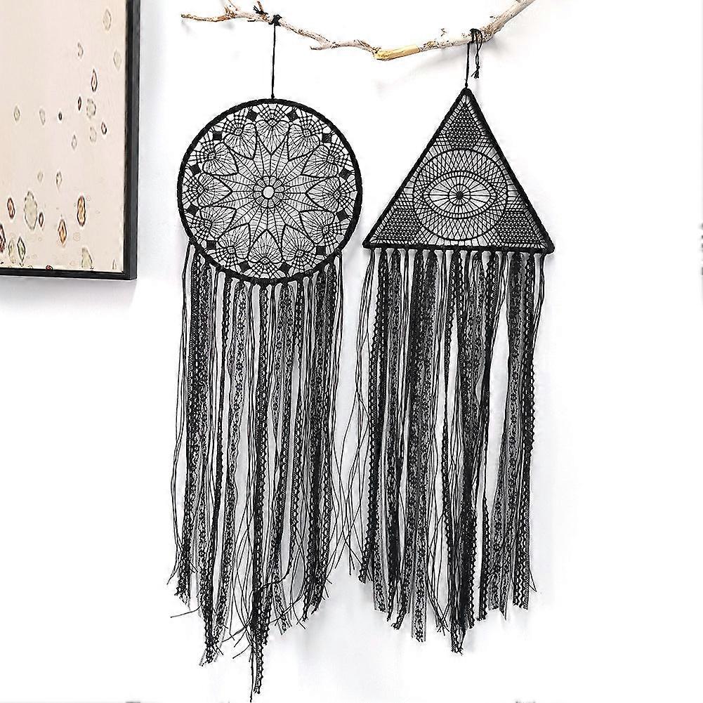 Black Tassel Dreamcatcher Wind Chimes Home Decoration