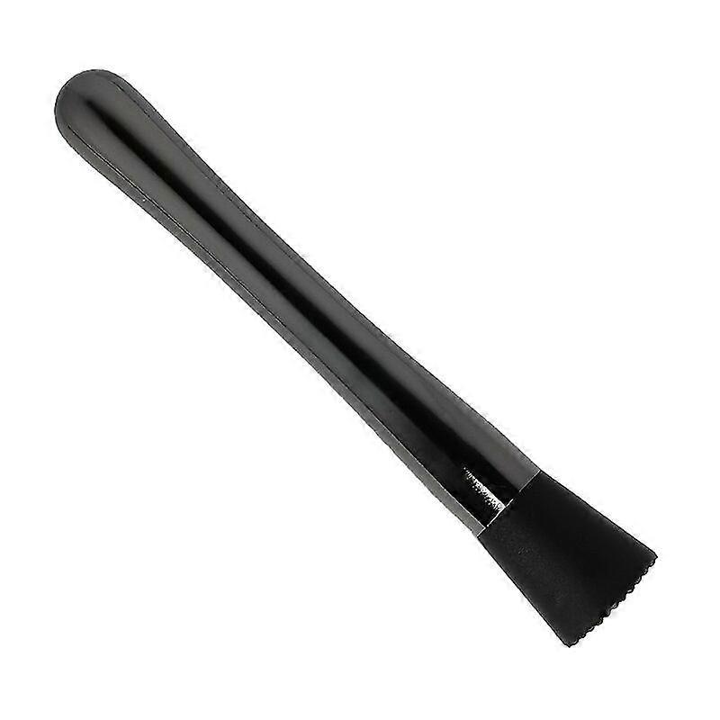 tools wine fruit black sliver muddler spoon srtainer stainless