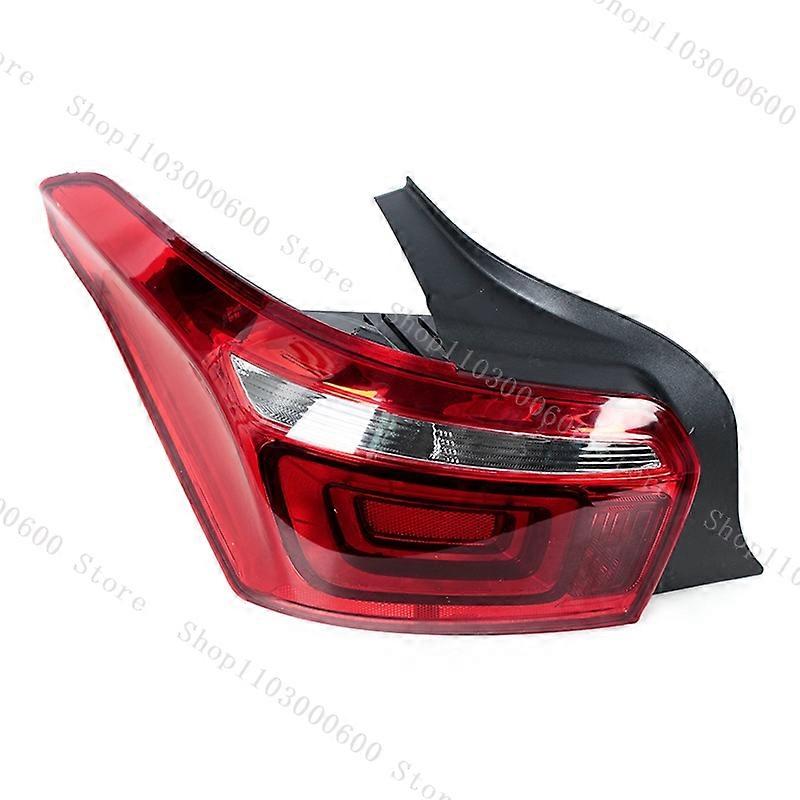 For Citroen C-Elysee 2017 2018 Rear Bumper Tail Light Taillamp Brake Stop Warning Turn Signal Reflector Lamp Without Bulb