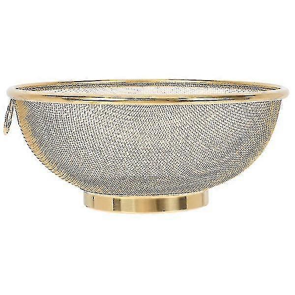 Stainless Steel Mesh Colander Strainer Basket Drainer Fine Mesh Strainer