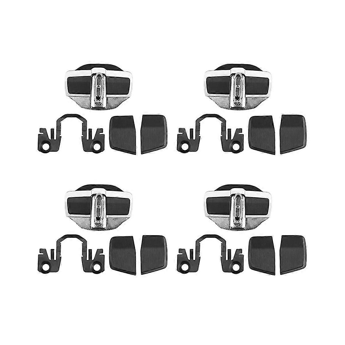 4 مجموعات مثبت الباب قفل الباب حامي المزالج أغطية سدادة ل BRZ XV Forester Legacy