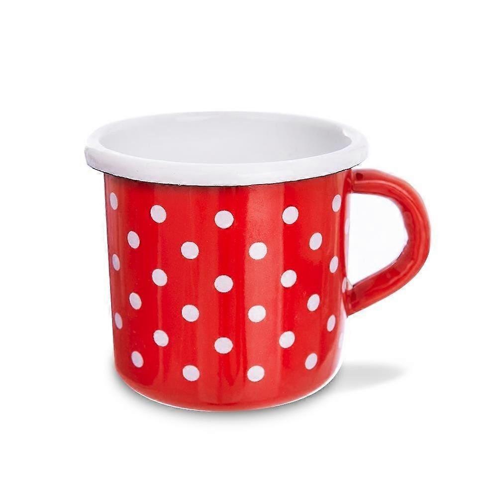 Traditional enamel mug 8 cm - Heating & serving