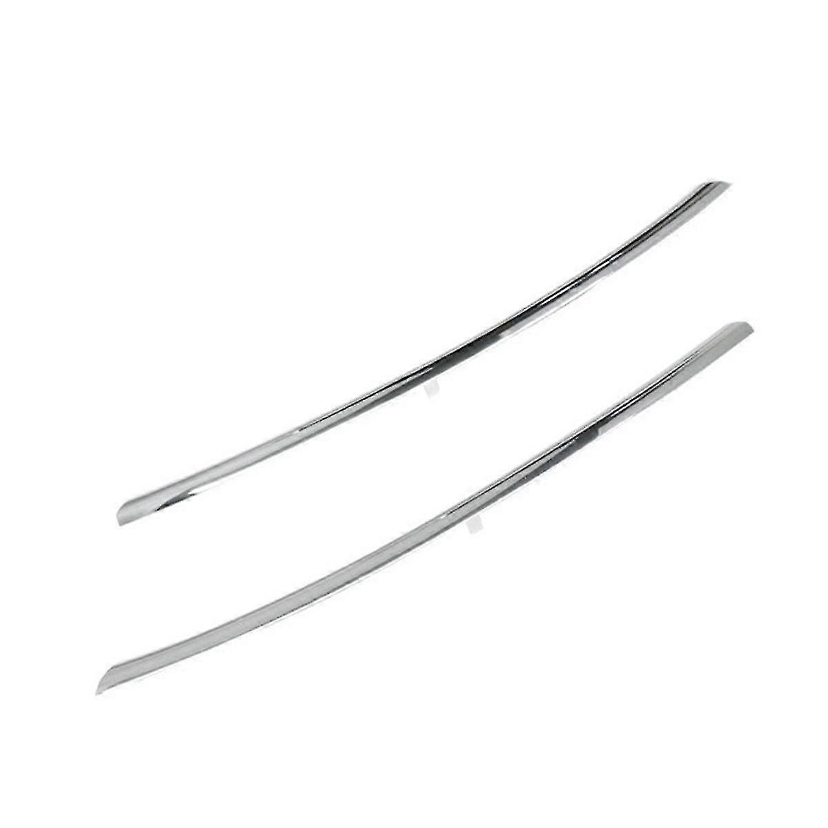 1pair Outer Door Handle Electroplating Strip Bright Metal Strip Accessories 51217472725 For G12 7 S