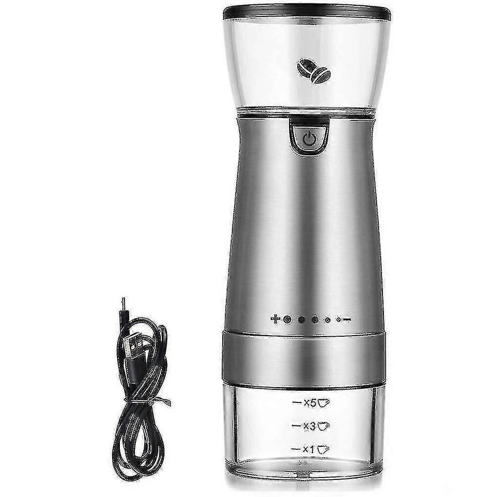 Electric Coffee Bean Grinder Portable USB Fully Automatic Household Grinder Small Coffee Machine