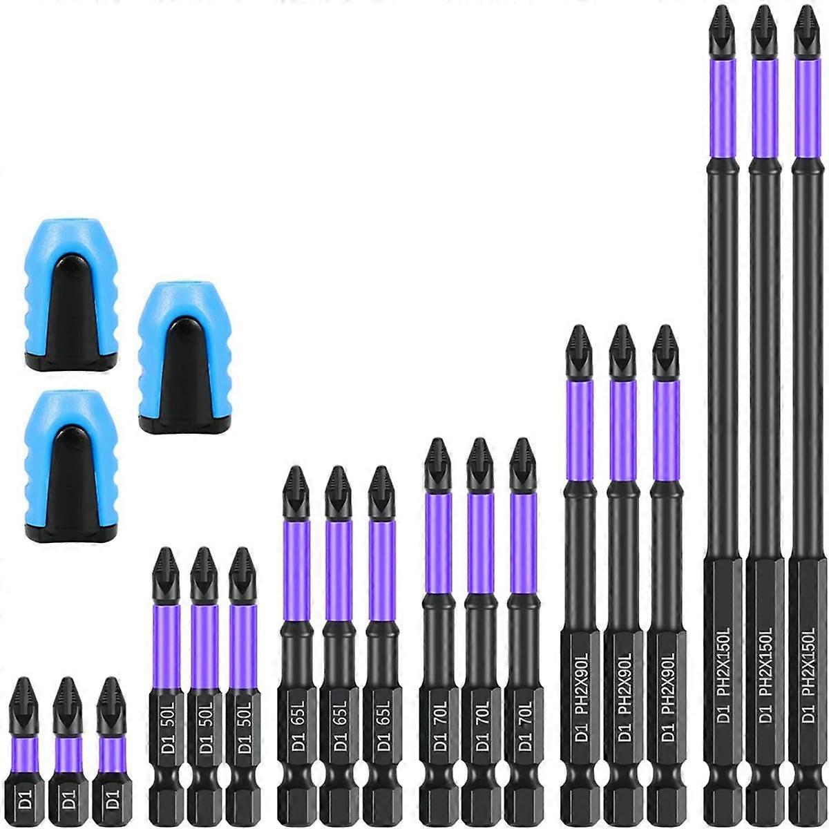 D1 Non-Slip Impact-Resistant Screwdriver Head Magnetic Drill Strong Magnetic Wind Batch Mouth High
