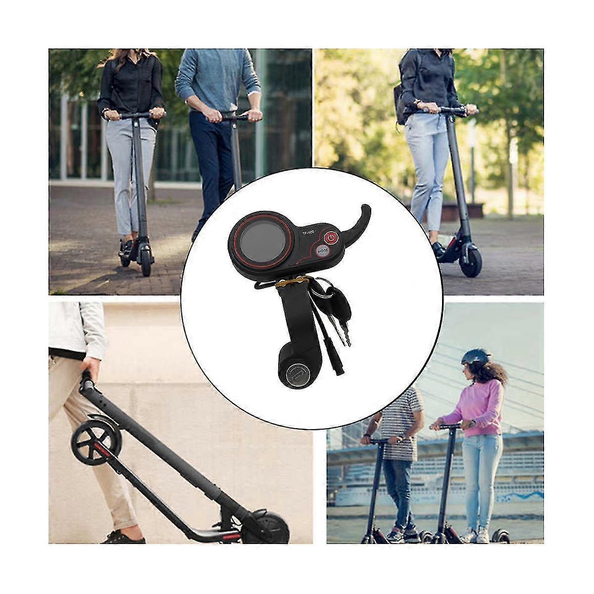 E Scooter Display, Daumengas E Scooter, 48 V TF‑100 ABS Mit USB-Anschluss Für Elektroroller
