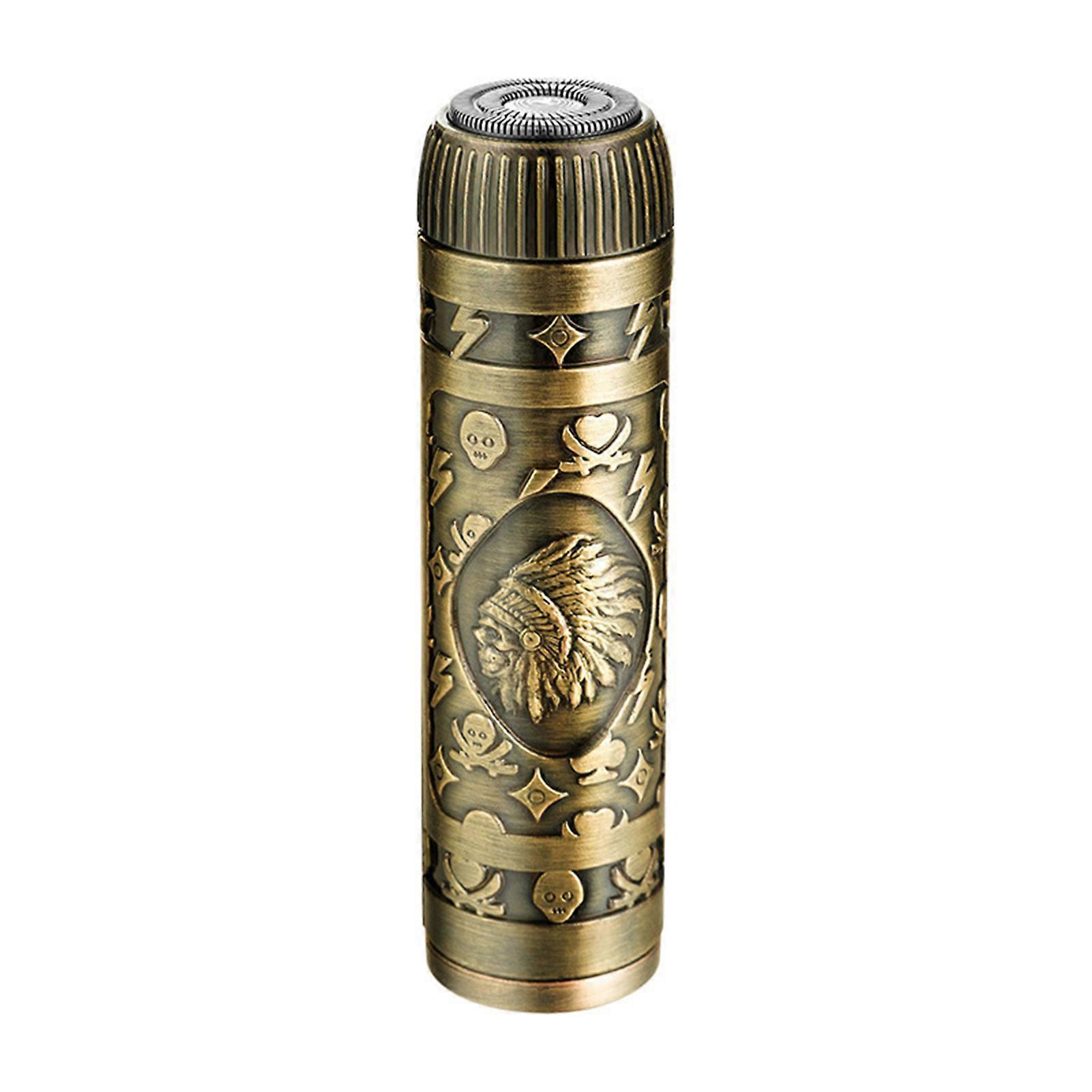 Dual-use Wet and Dry Mini Shaver Detachable Shaver with Fine Pattern Suitable for Home Car Travel