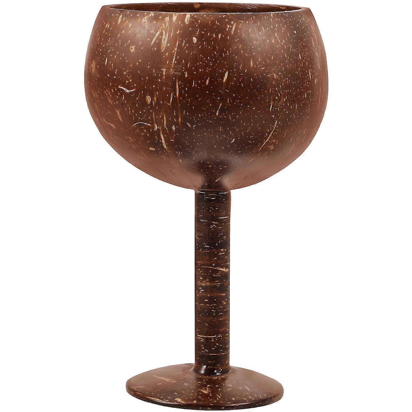 Coconuts Shell Goblet Coconuts Shell Cocktail Drinking Cup Hawaiian Party Juice Wine Cup