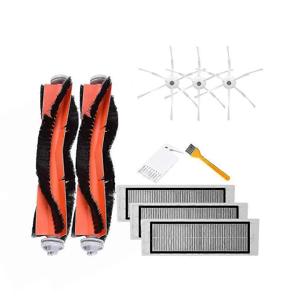 Compatible With Xiaomi Mijia Filter Screen, Six-claw Side Brush, Cleaning Brush