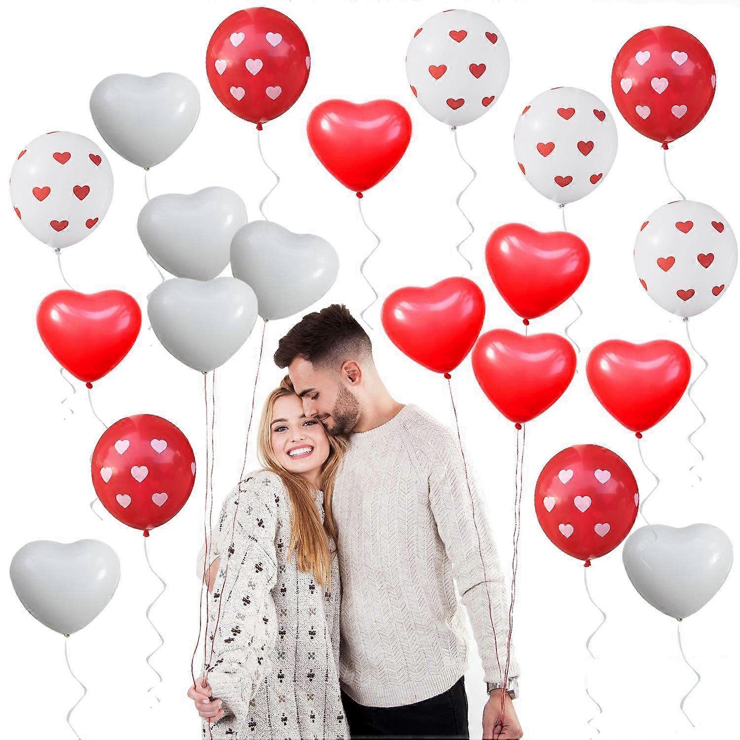 40-piece balloon set for Valentine's Day