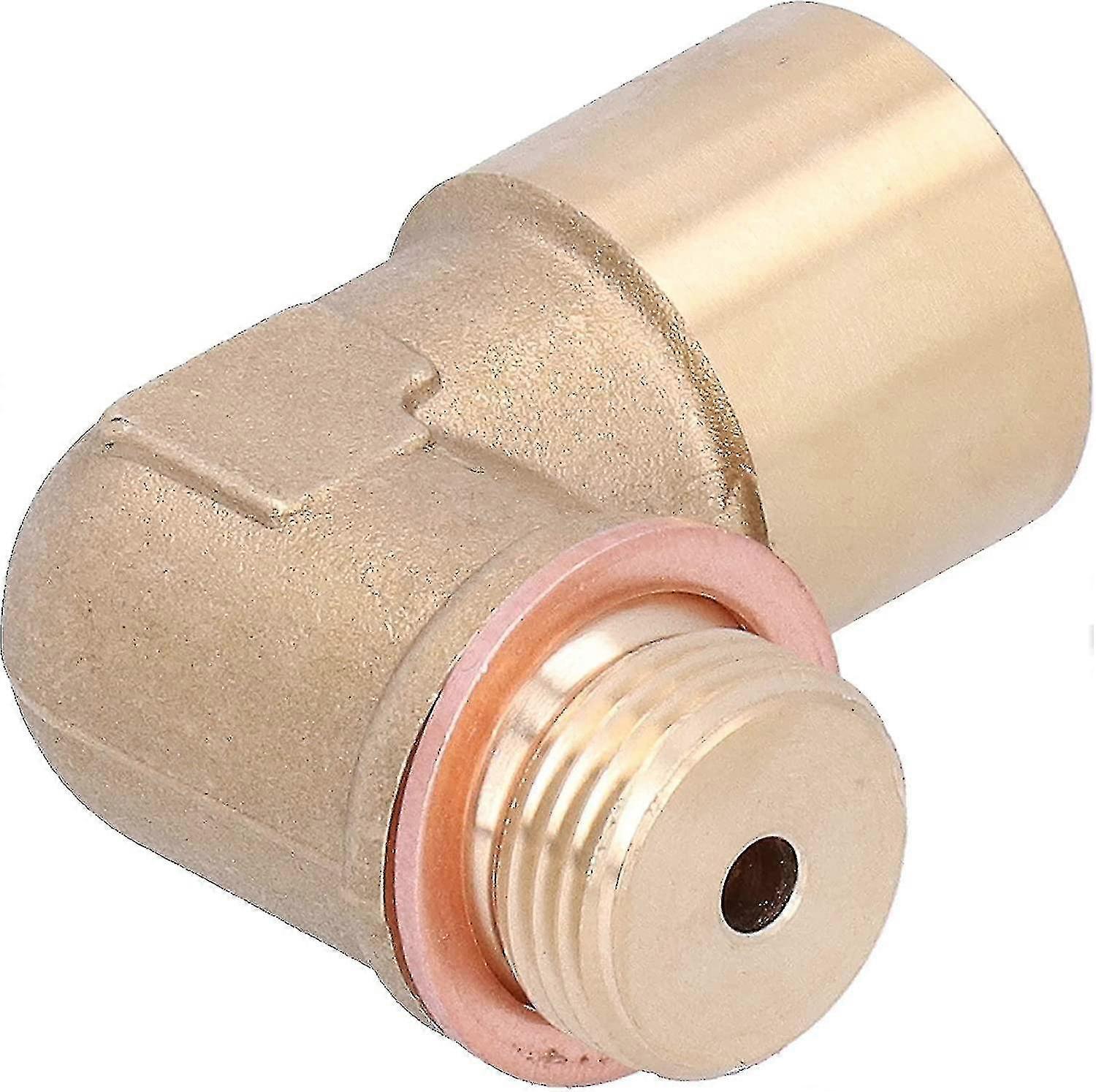 Automobiel kantelsensor zuurstofsensor verlengstuk messing verlengstuk afstandhouder adapter universeel met ring (messing) (1 stuk)