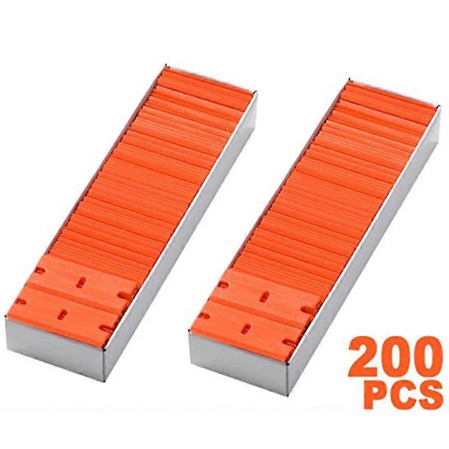 200pcs Shaving Razor Blades