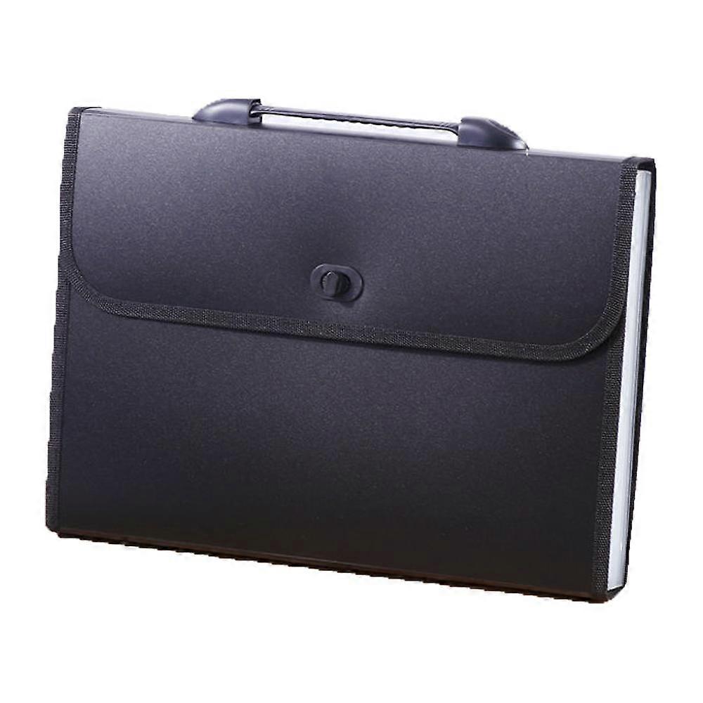 Portable Document Bag 13 Pockets Expanding File Folder/File Organizer with Expandable Cover