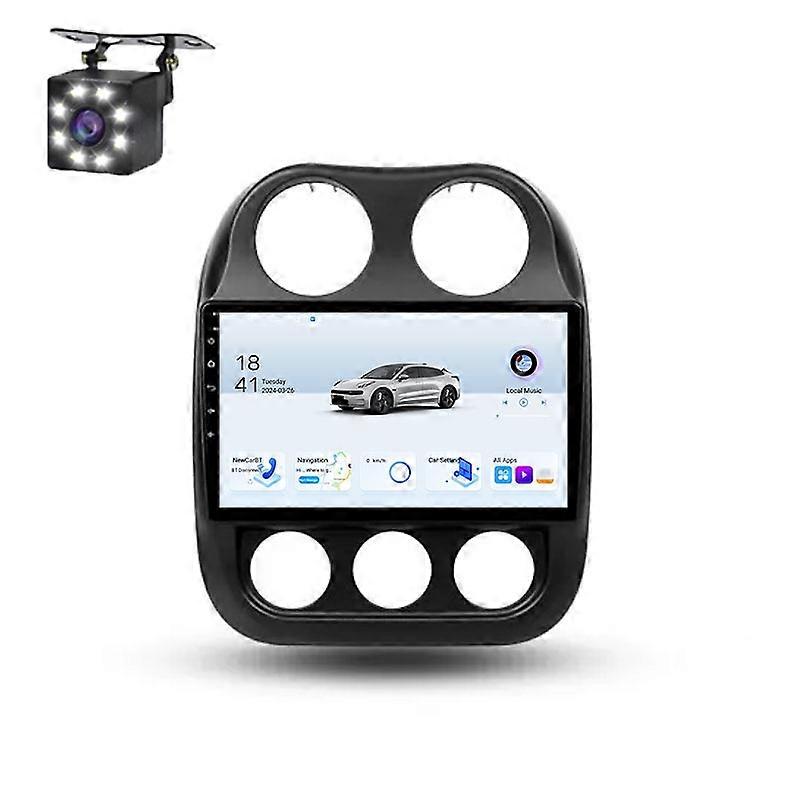 For Jeep Compass 1 MK 2009 - 2015 Car Radio Video Player WIFI Navigation GPS