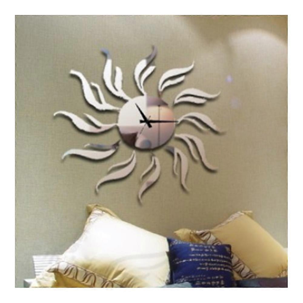 Bryllupsrum Spejl Stue Silent Wall Clock