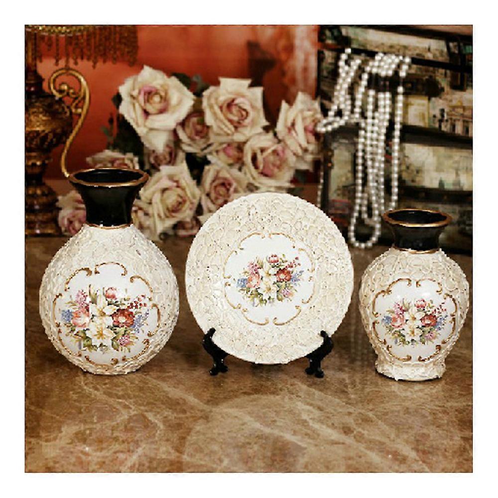 Ceramics Artware Table Decoration 3pcs set Creative Business Gift