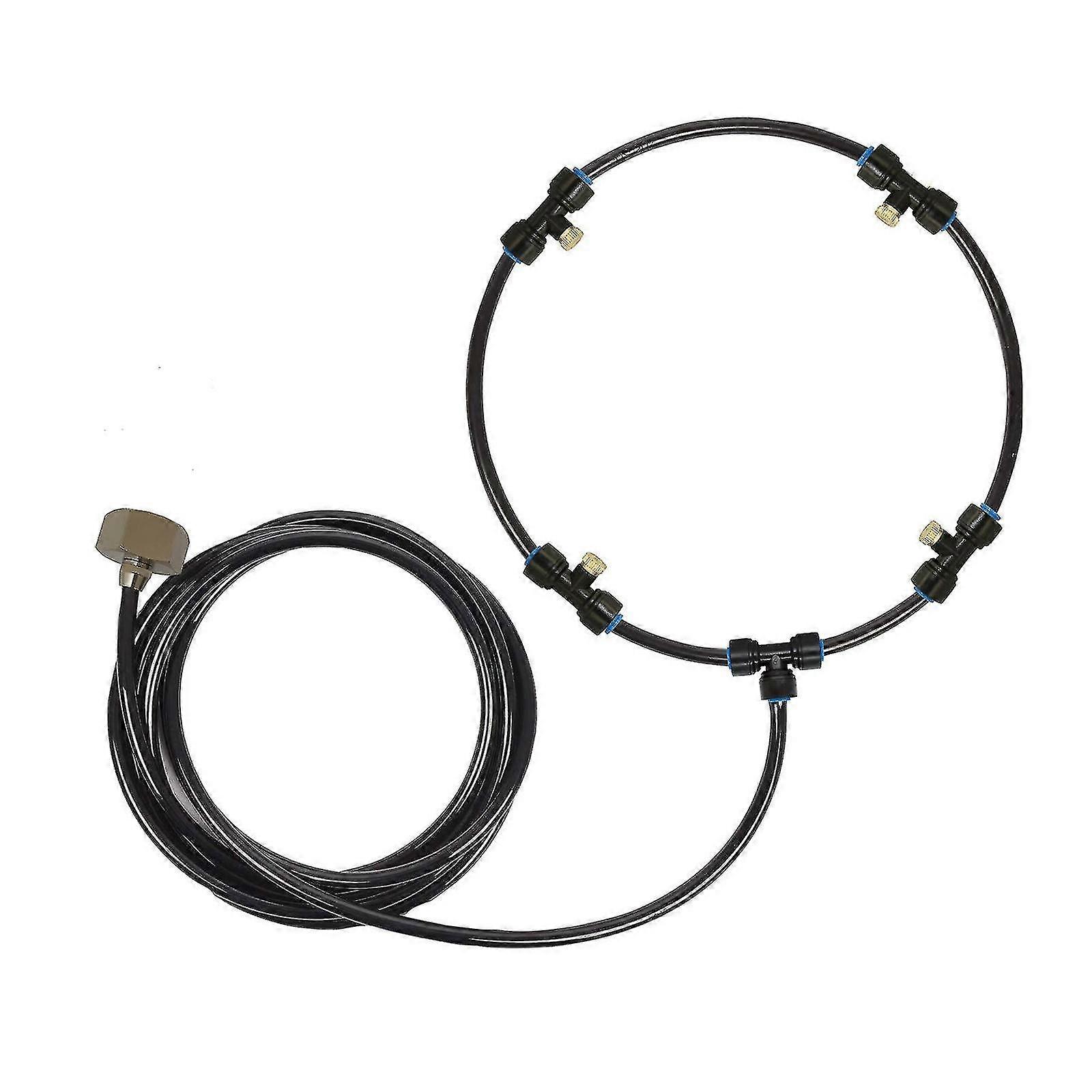 الكذب في الهواء الطلق رذاذ مروحة برودة تبريد المياه الباحة ضباب حديقة 16inch