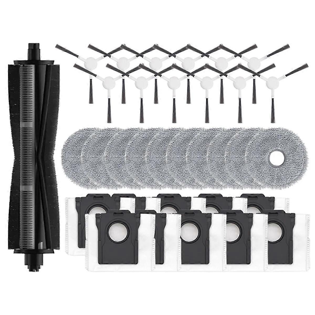 Til Master One / Master Pro hovedsidebørste moppeklude støvpose robotstøvsuger reservedele