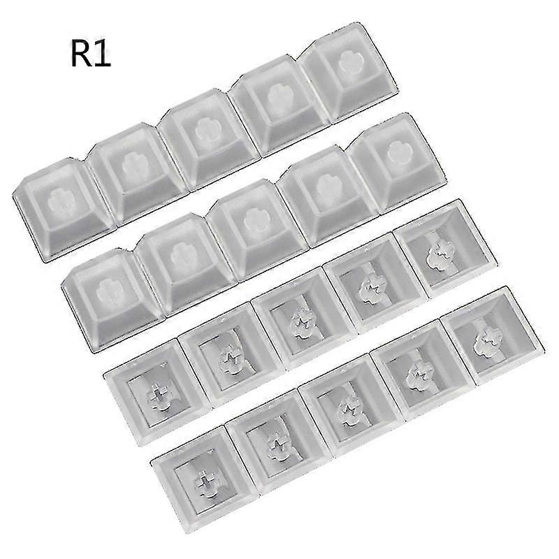 Diy Gaming Keyboard Cherry Profile Transparent Layer Abs Matte Backlit Keycap
