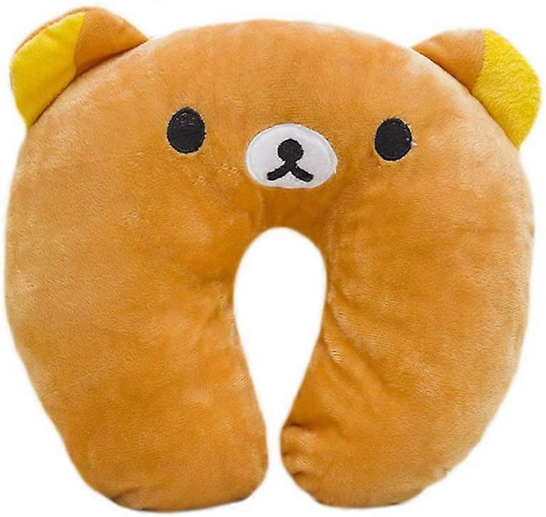 Bear Animal Face U-Shape Travel Neck Pillow