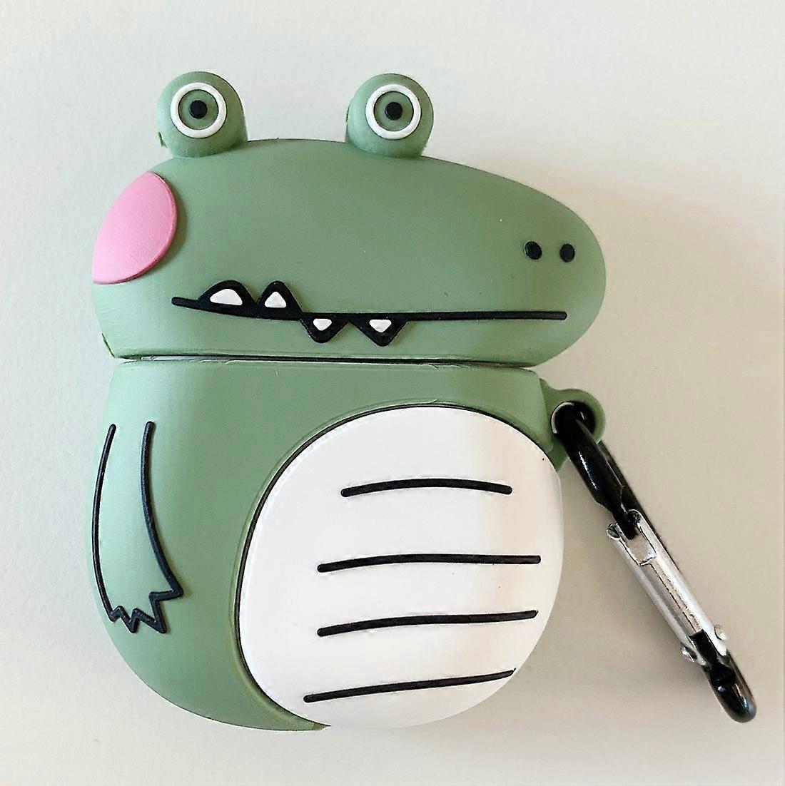 For Apple AirPods 1/2 Generation Universal Wireless Cute Dinosaur Bluetooth Headphone Protective