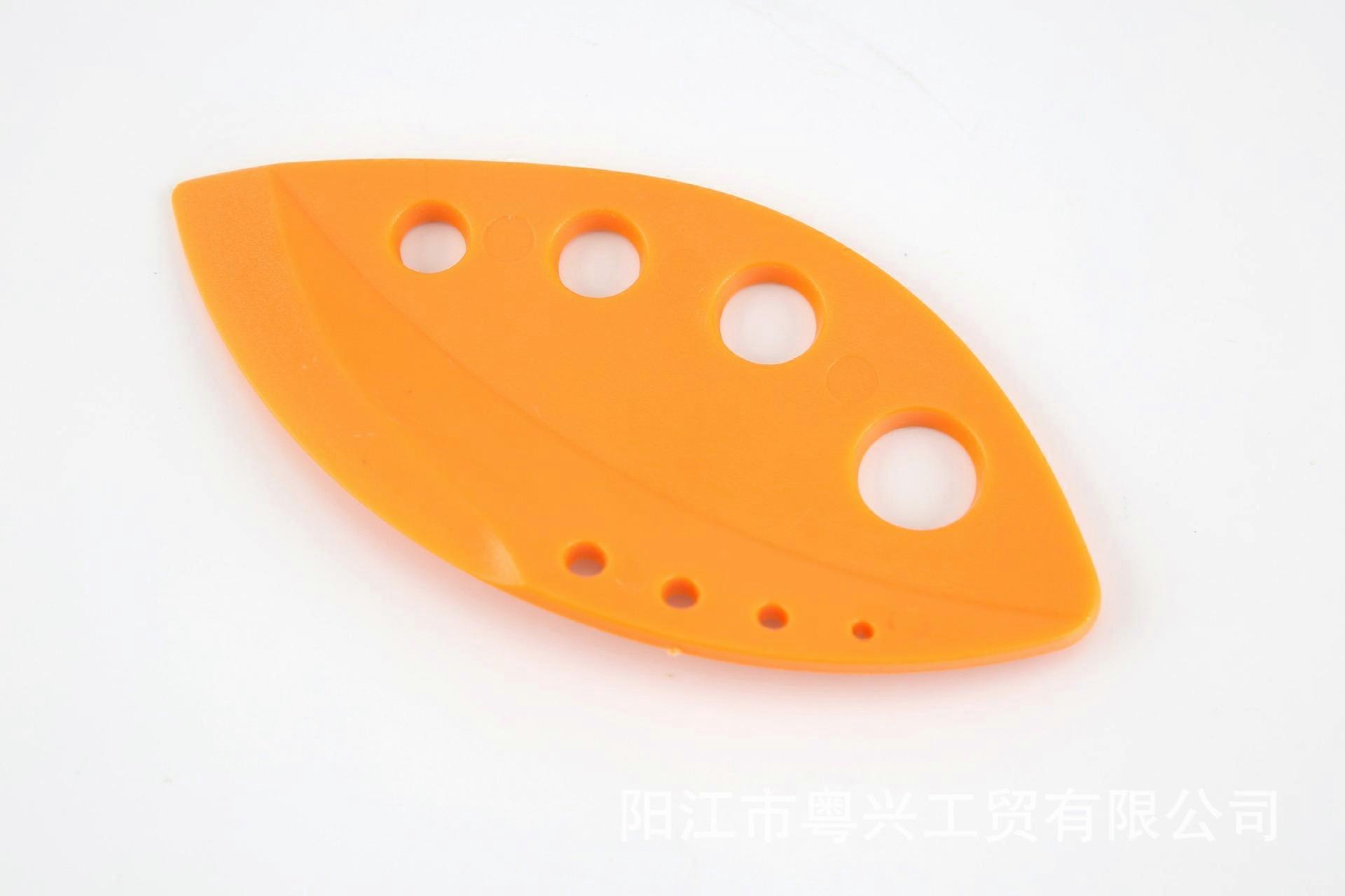 2pcs Vegetables Leaf Stripper Cabbage Gadget Kale Greens Herb Stripper Kitchen Stripper(orange)