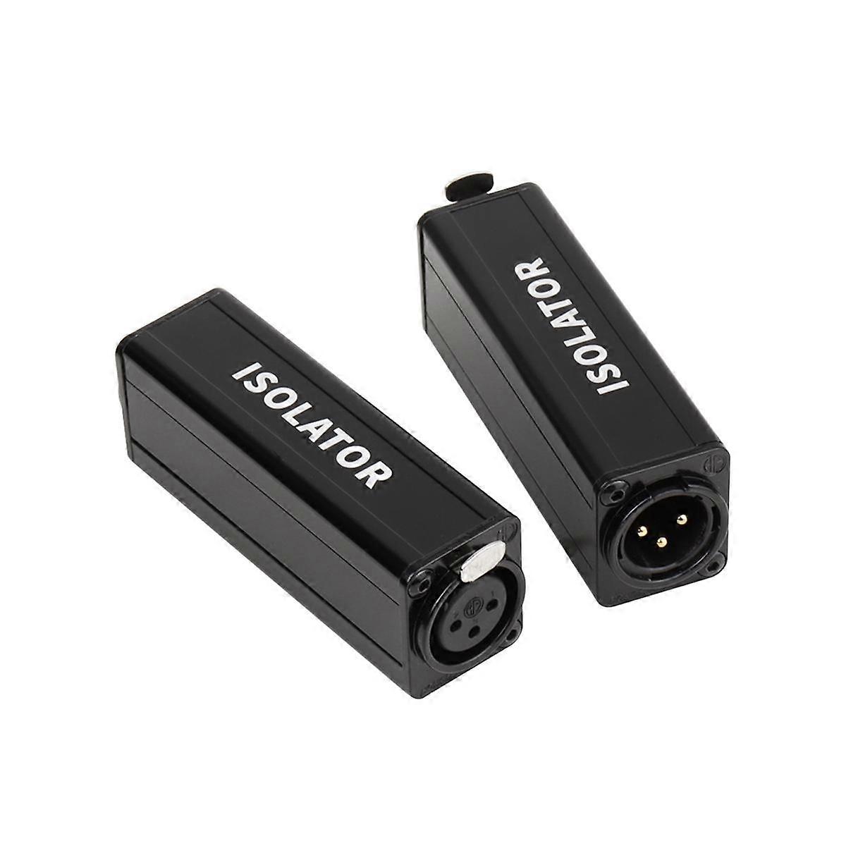 Professional Mono Common Ground Audio Isolator Acoustic Noise Filtering to Eliminate Current Sound