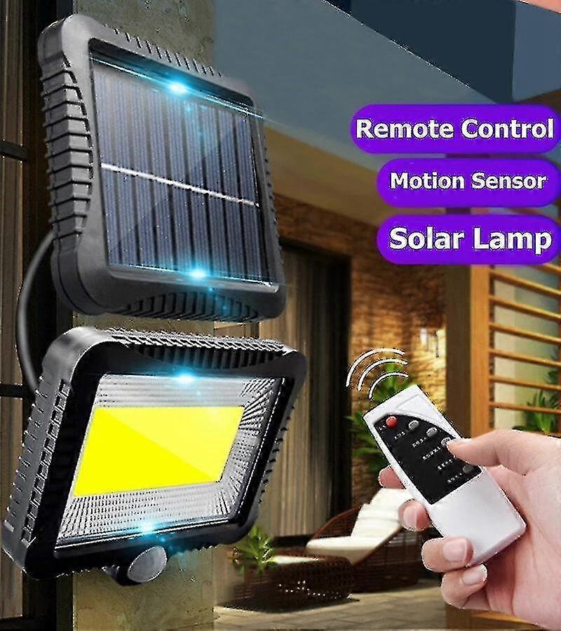 120 Led Outdoor Solar Power Motion Sensor Wall Light Waterproof Garden