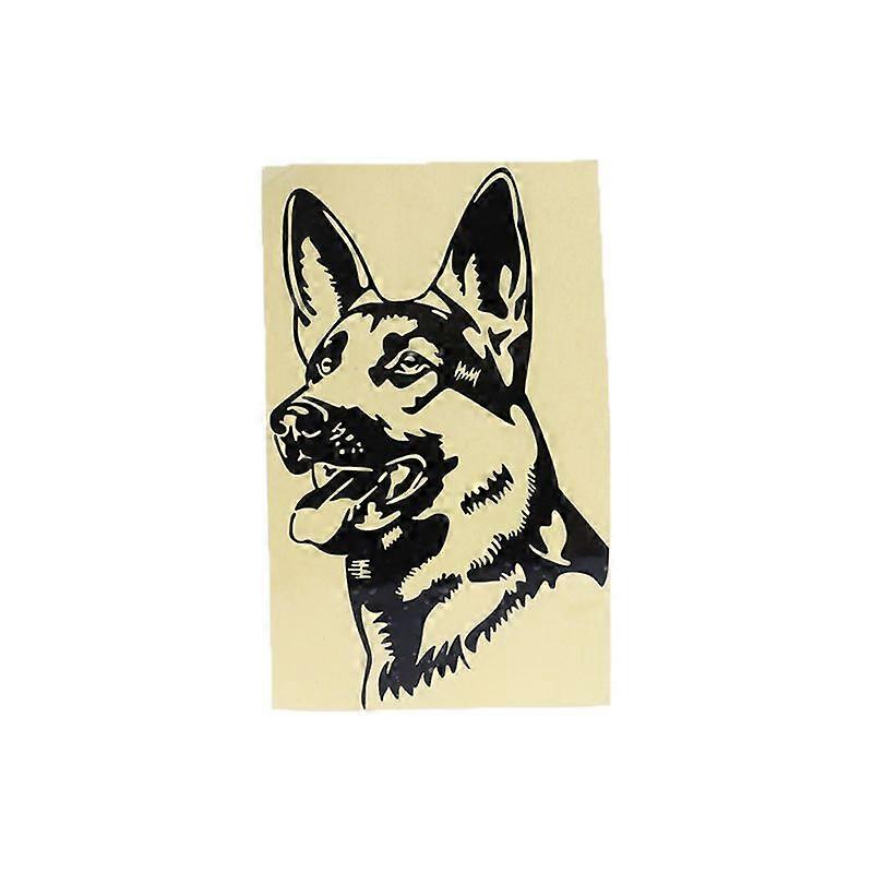 Pegatinas de coche de perro de alsation de pastor alemán